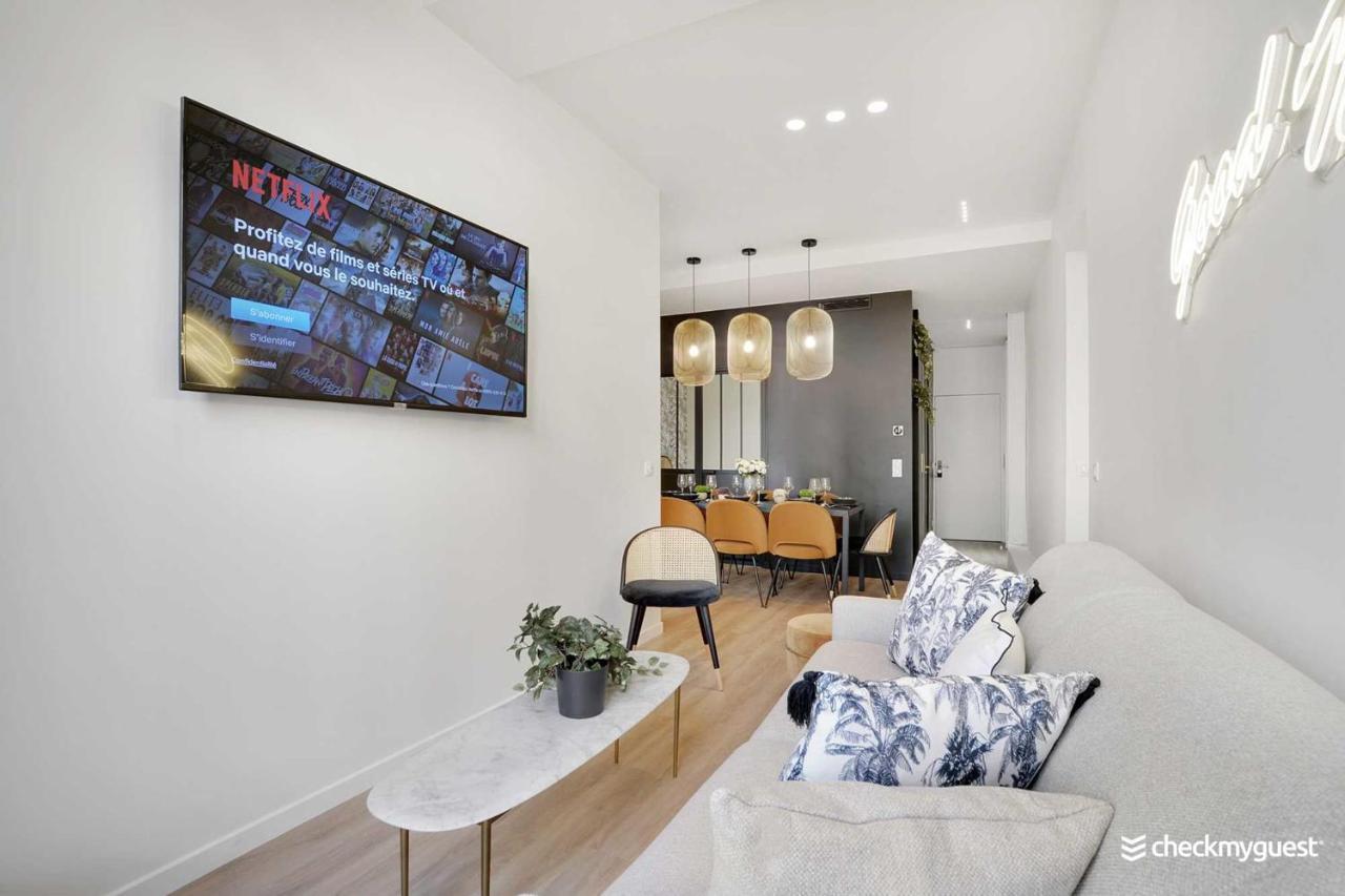 Charming Apartment - 3Br-8P - Le Marais ปารีส ภายนอก รูปภาพ